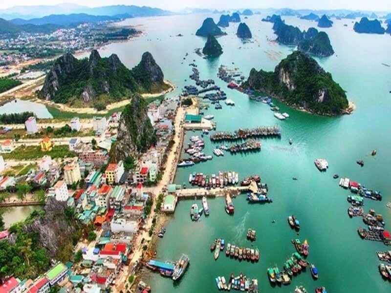 Hình ảnh cảng biển Vân Đồn