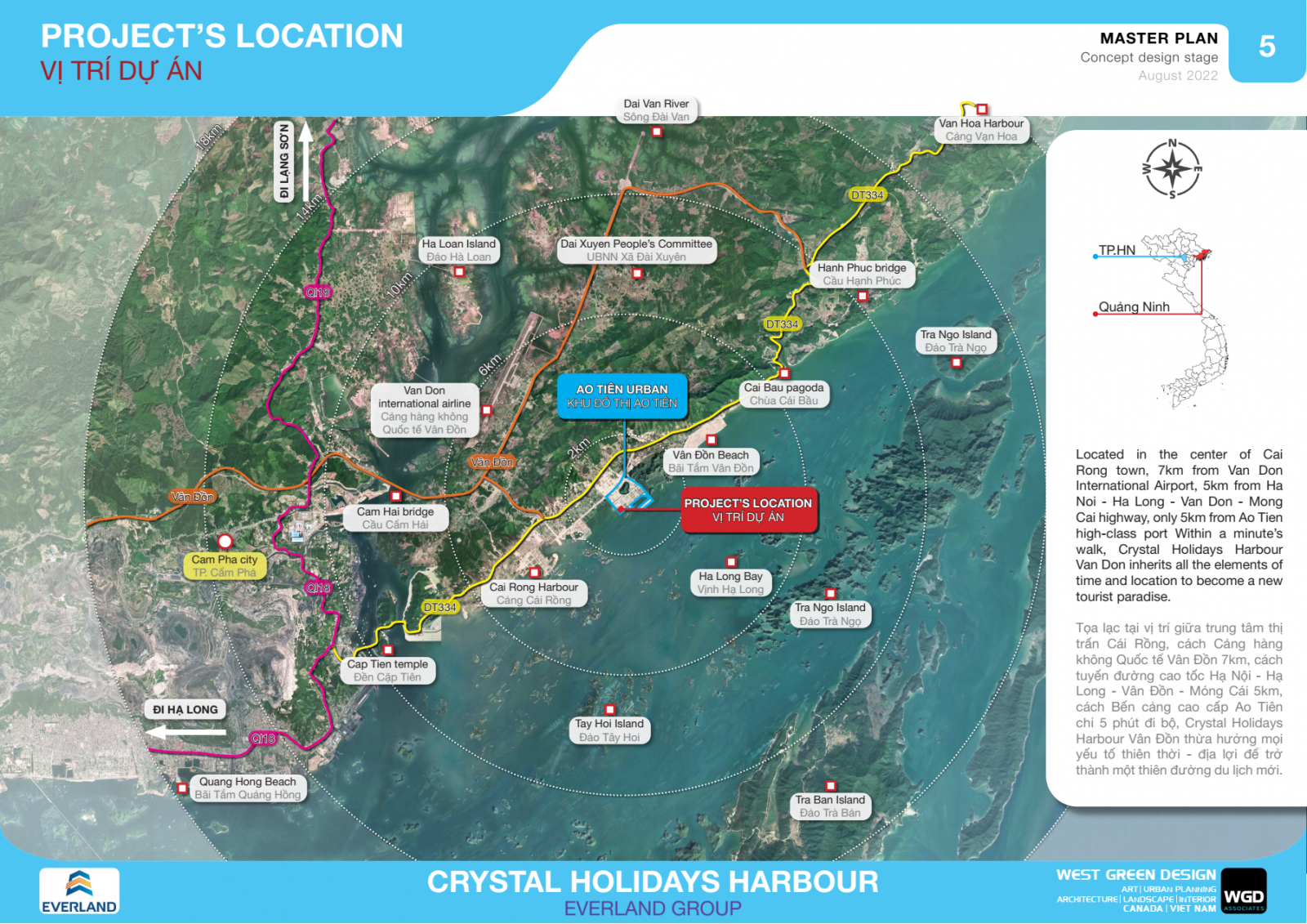 Vị trí Crytal Holidays Habour