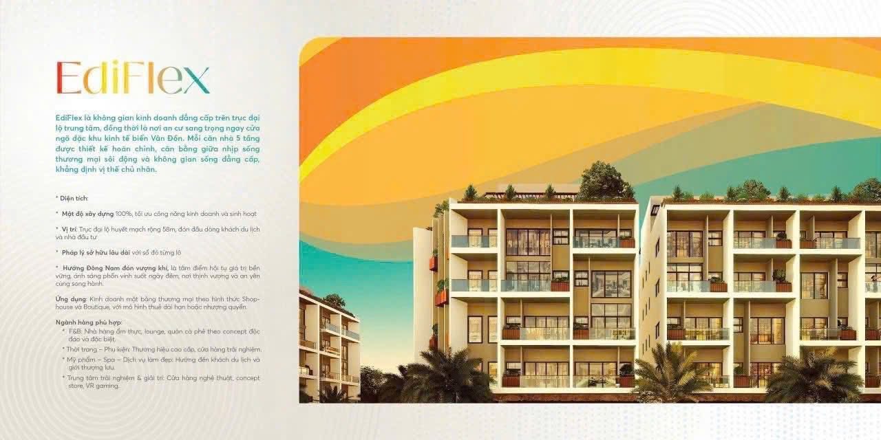 Shophouse trục đường 58m Phương Đông Vân Đồn