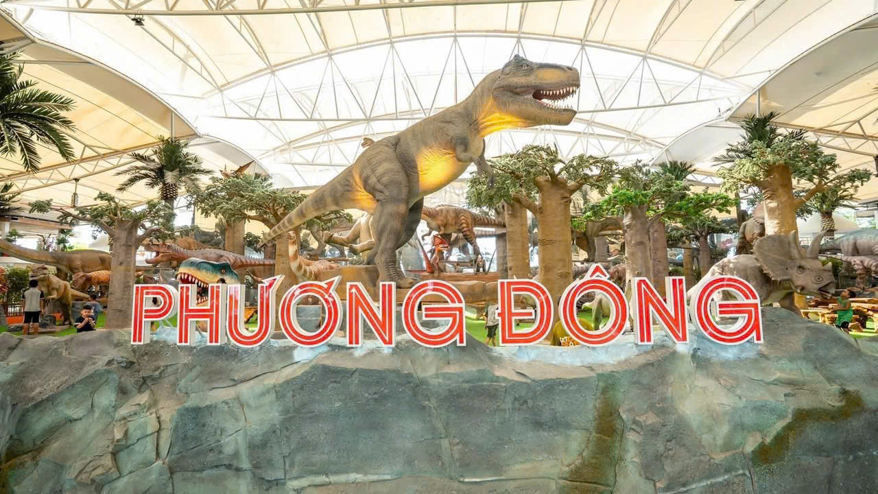 Khai trương công viên khủng long Phương Đông Vân Đồn