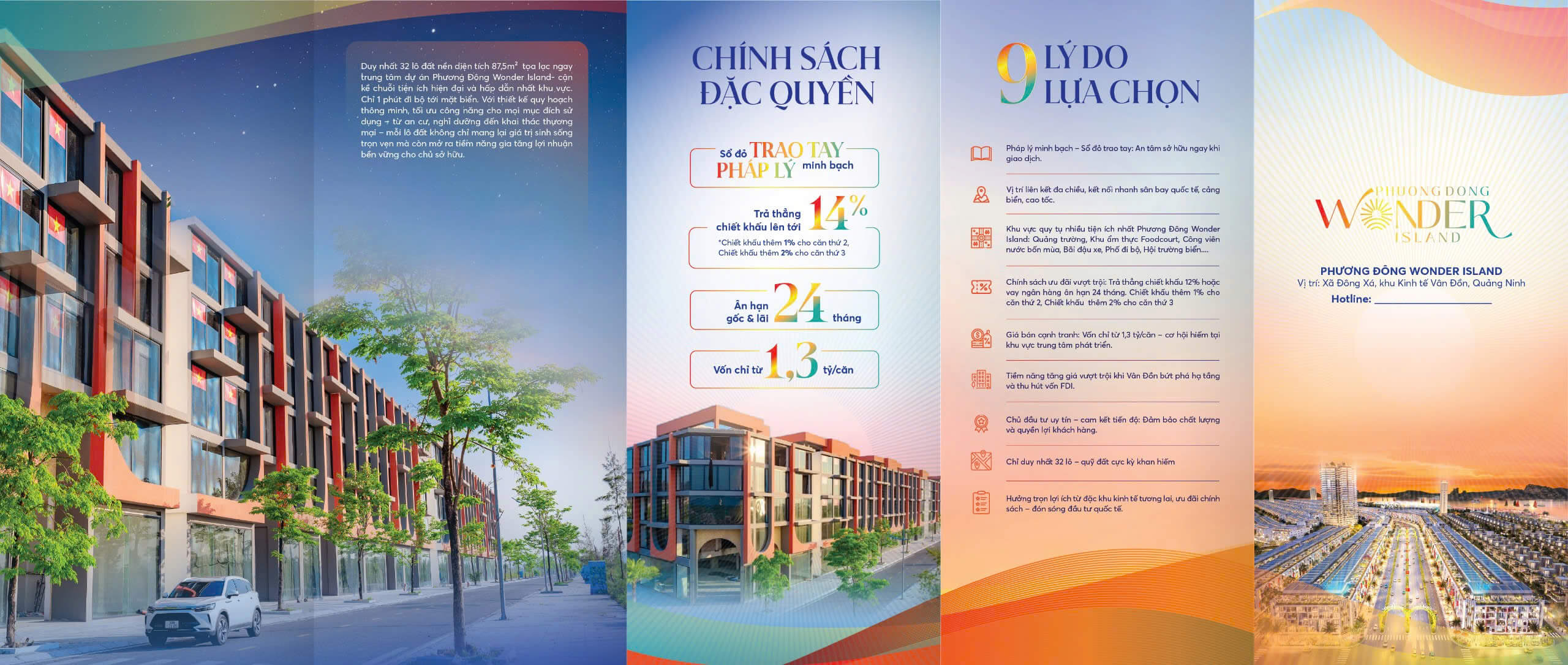 Chính sách bán hàng LK14,LK15 Phương Đông Vân Đồn