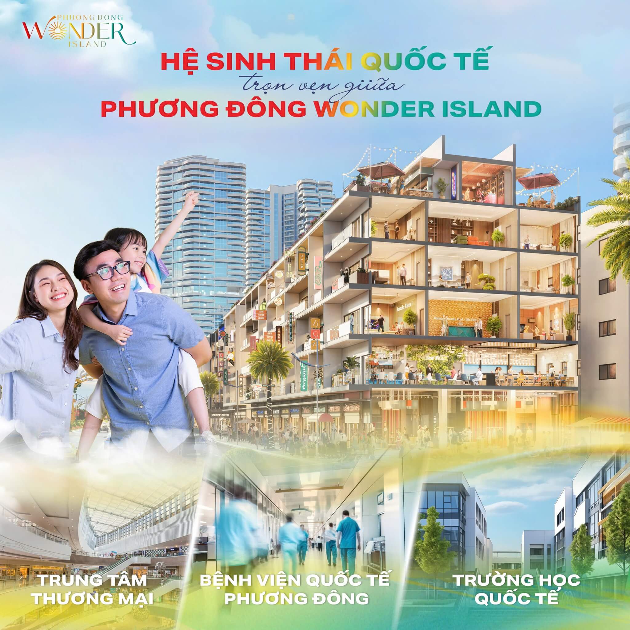 Phương Đông Wonder Island bứt phá tiến độ và lộ trình vận hành siêu tiện ích năm 2026