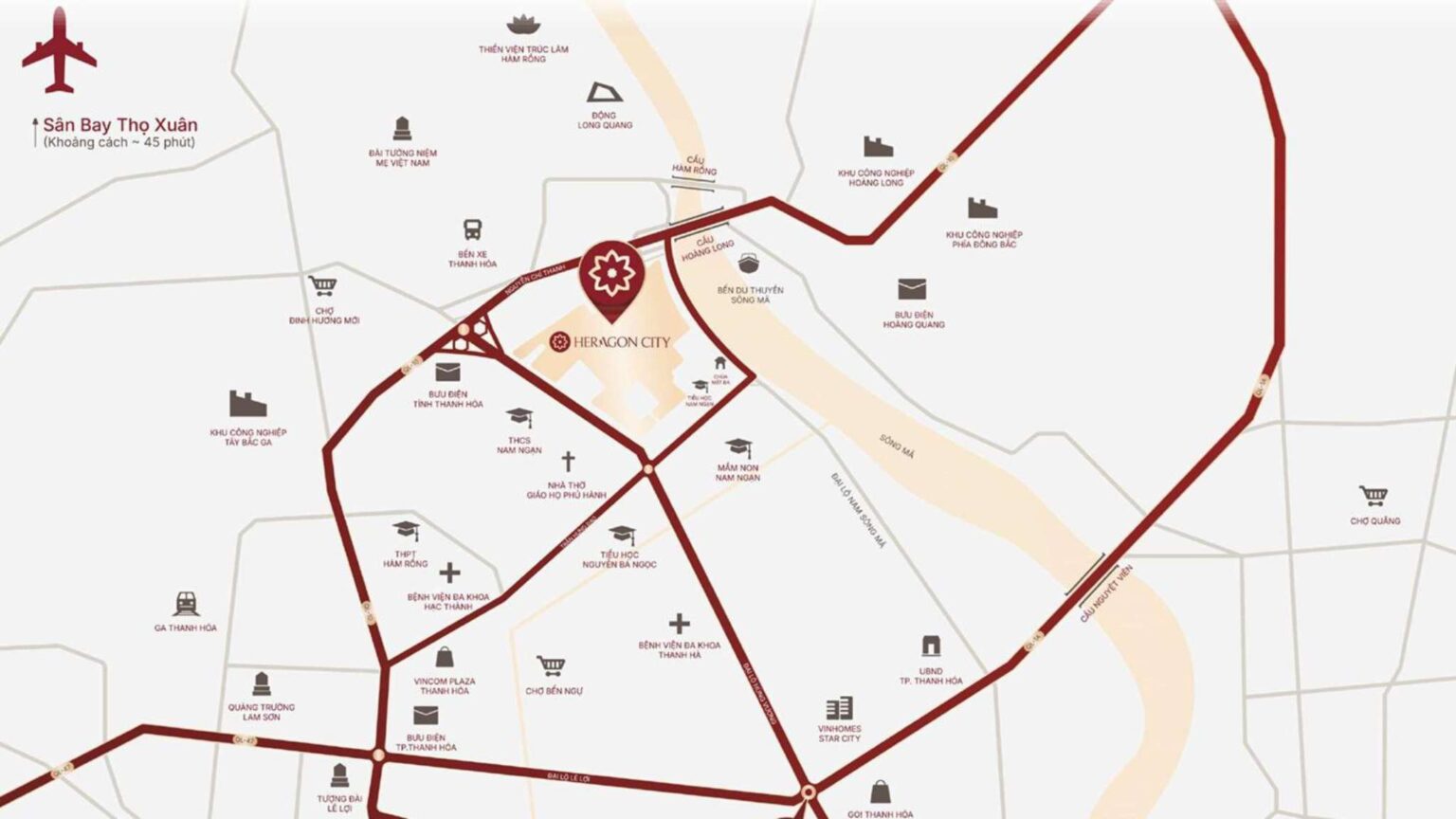 Vị trí Heragon City