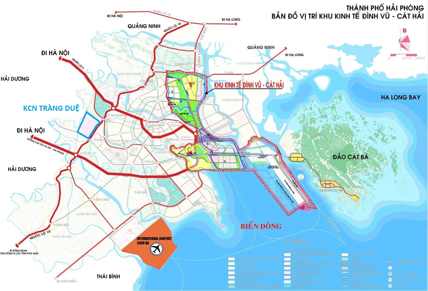 Hạ tầng giao thông khu kinh tế Cát Hải