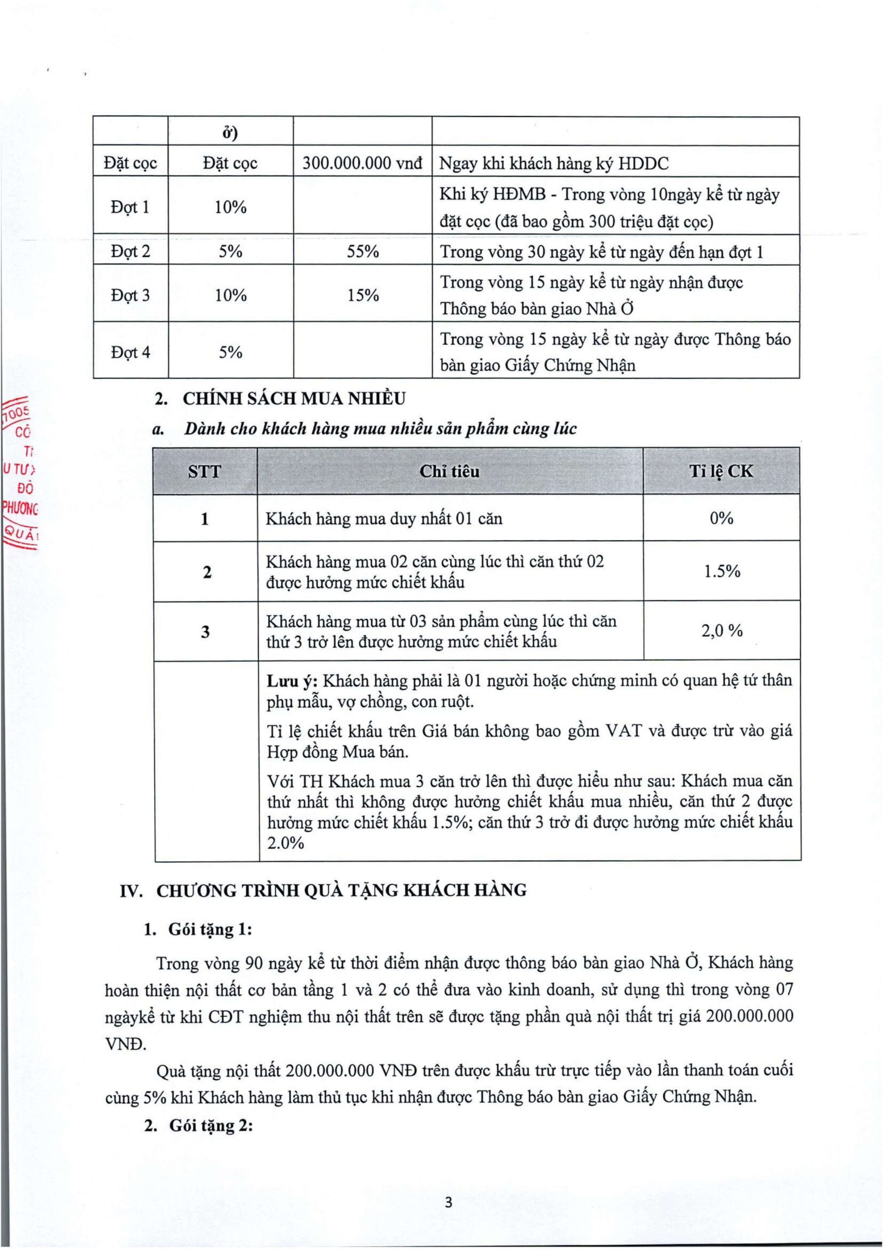 CSBH Phương Đông Vân Đồn tháng 5/2026