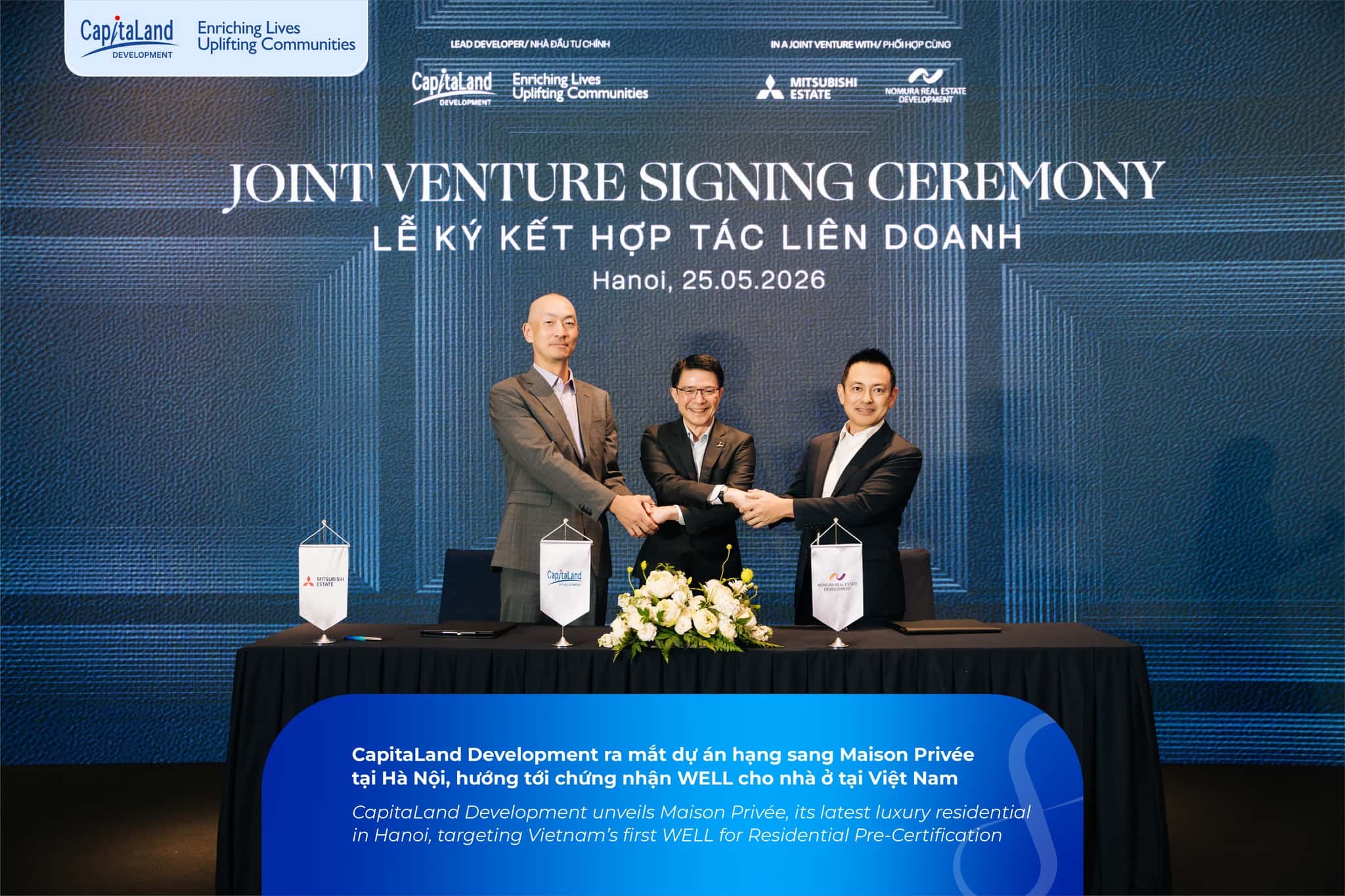 Uy tín đến từ chủ đầu tư Capitaland
