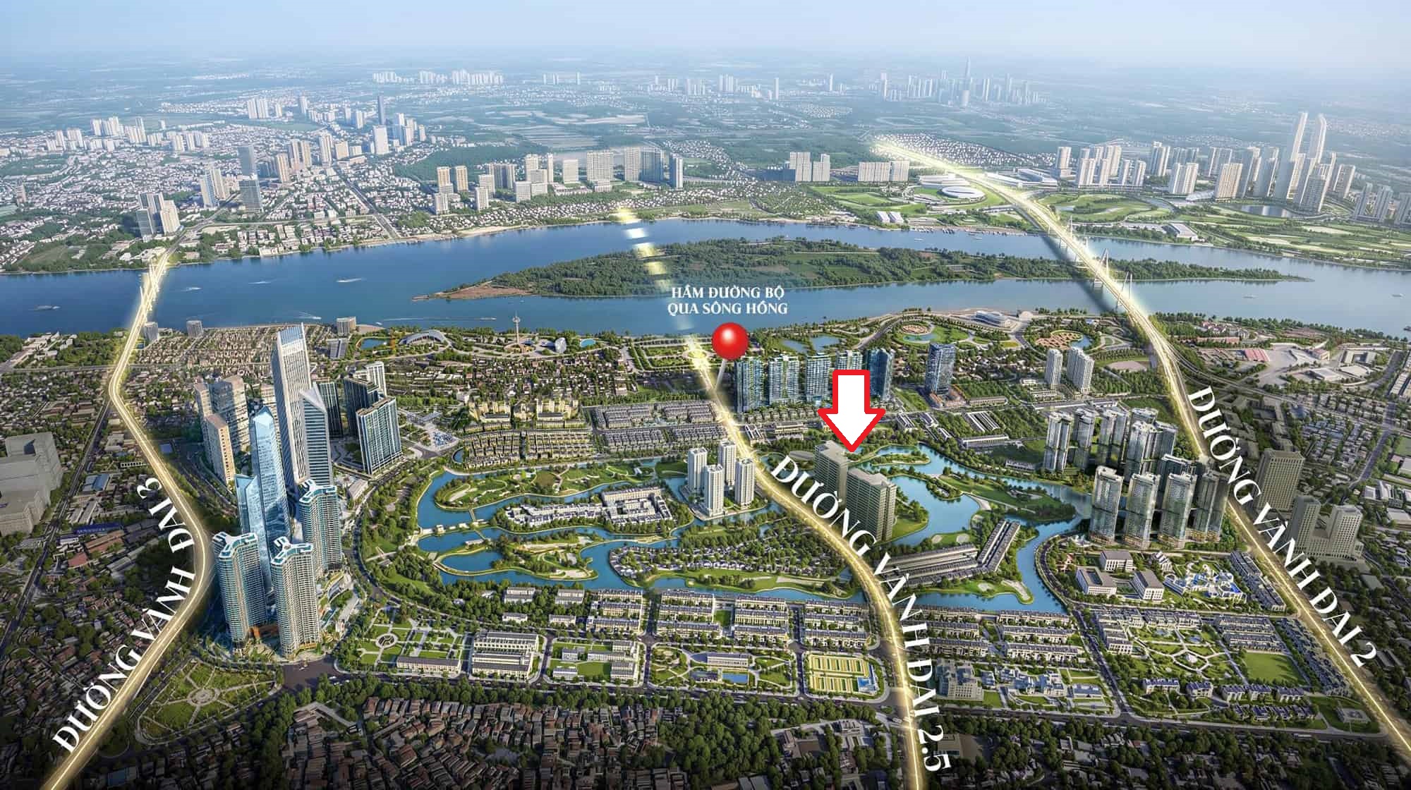 Maison Privée tọa lạc tại vị trí lõi khu đô thị Ciputra