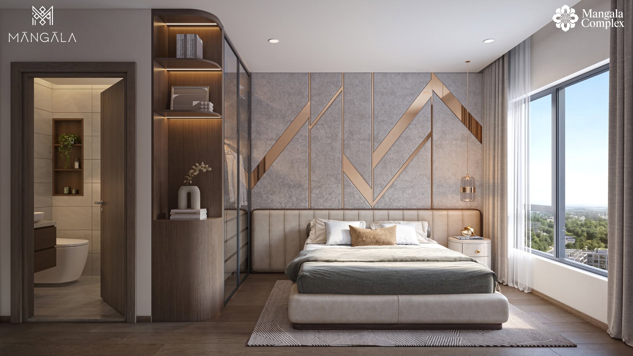 Thiết kế phòng ngủ tại dự án