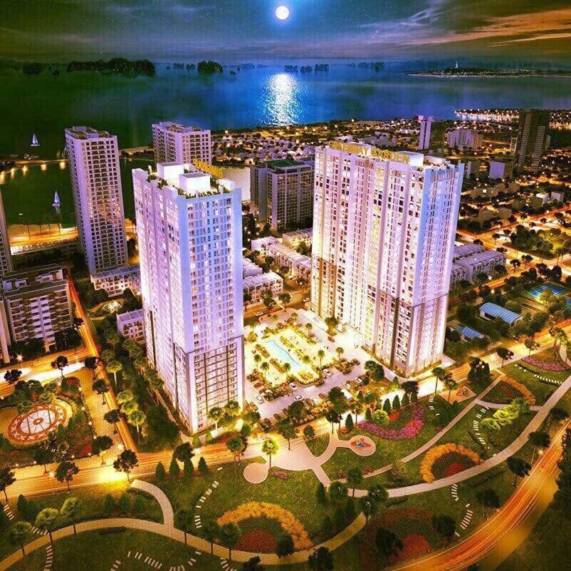 Phối cảnh dự án Green Bay Garden Hạ Long