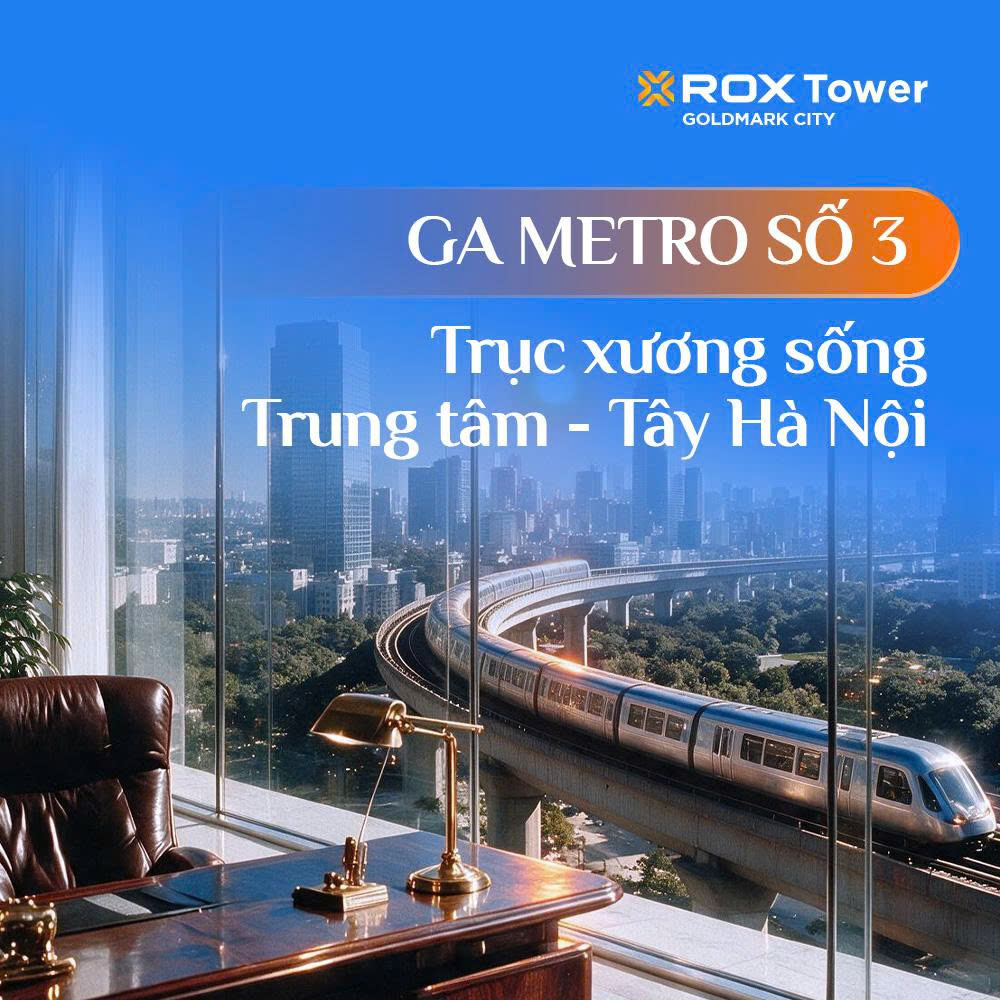 Nằm trên trục xương sống trung tâm Tây Hà Nội