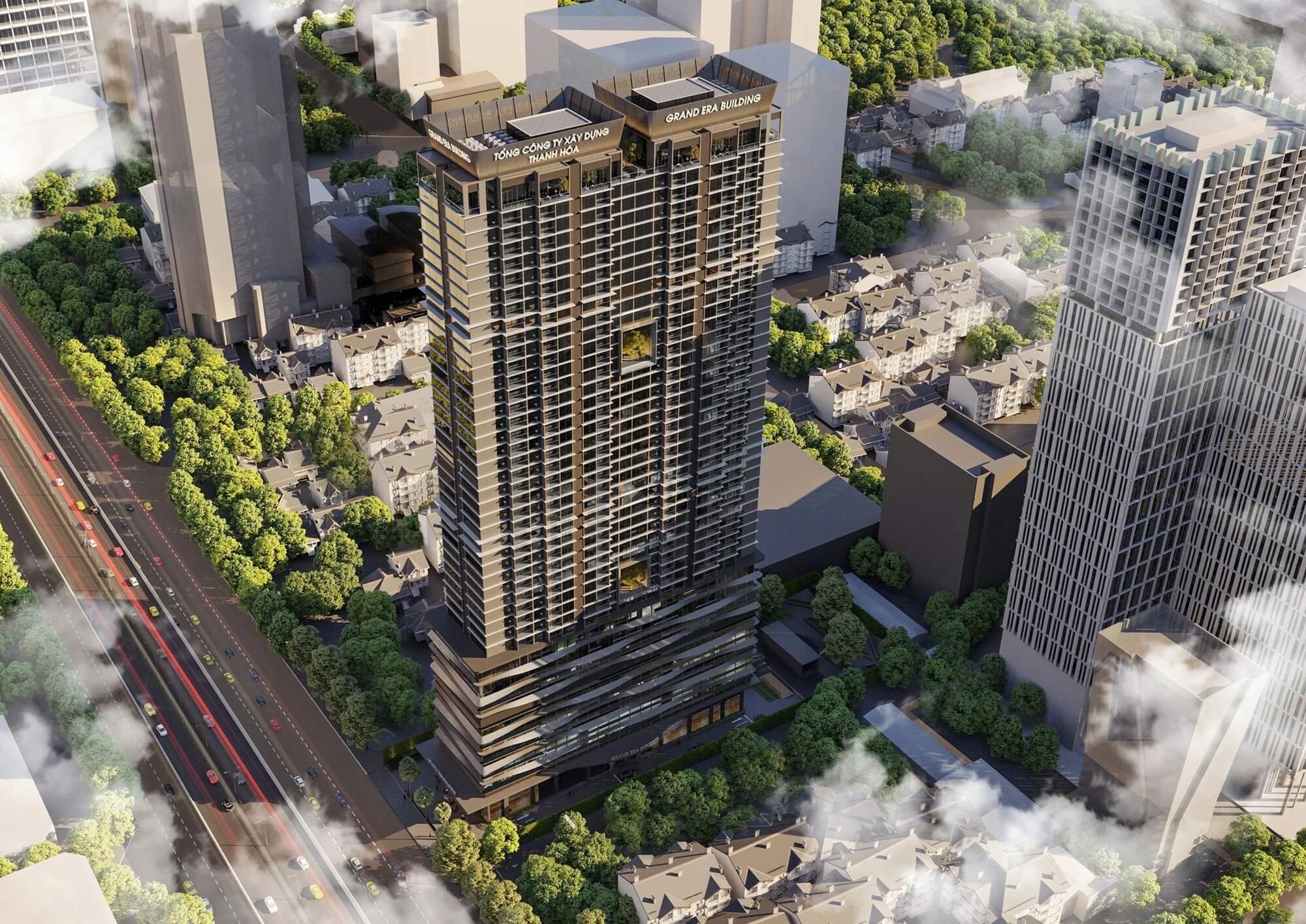 Phối cảnh tổng quan dự án Grand Era Residence