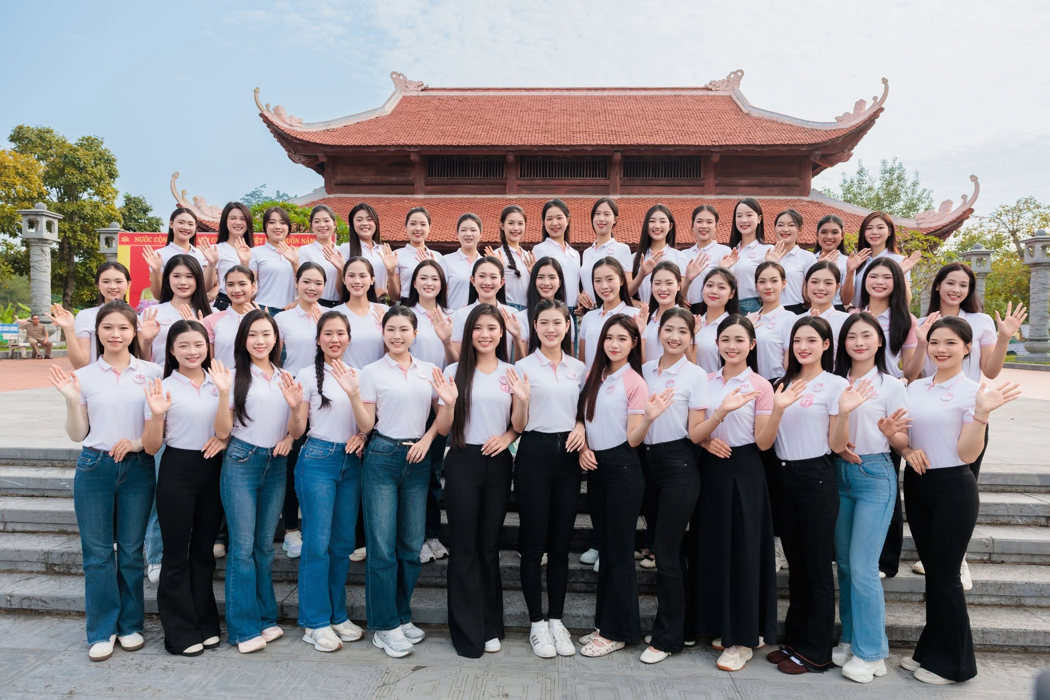 Hình ảnh các thi sinh thi vòng chung kết HH Việt Nam 2026 tại Vân Đồn
