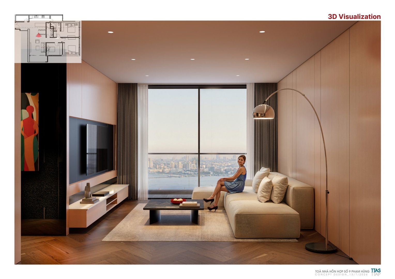 Thiết kế căn hộ dự án Grand Era Residence